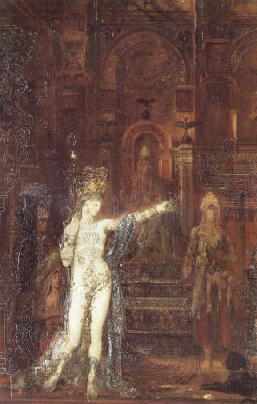 Gustave Moreau Recreation by our Gallery oil painting image
